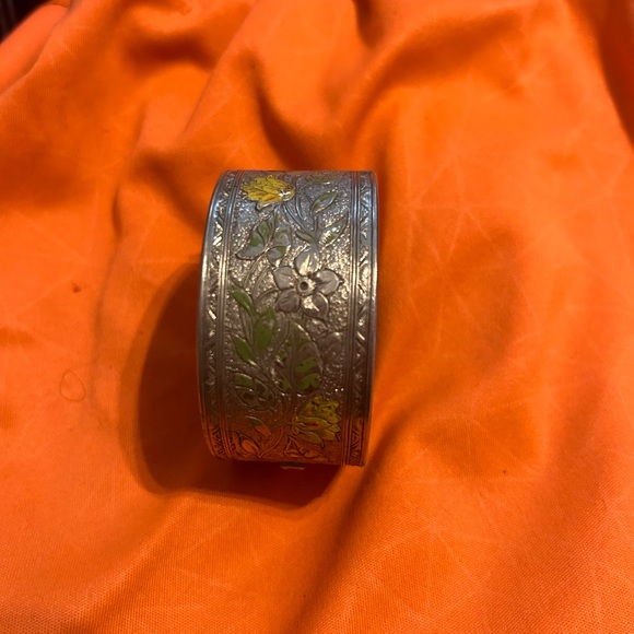 Vintage silver cuff - Picture 2 of 2
